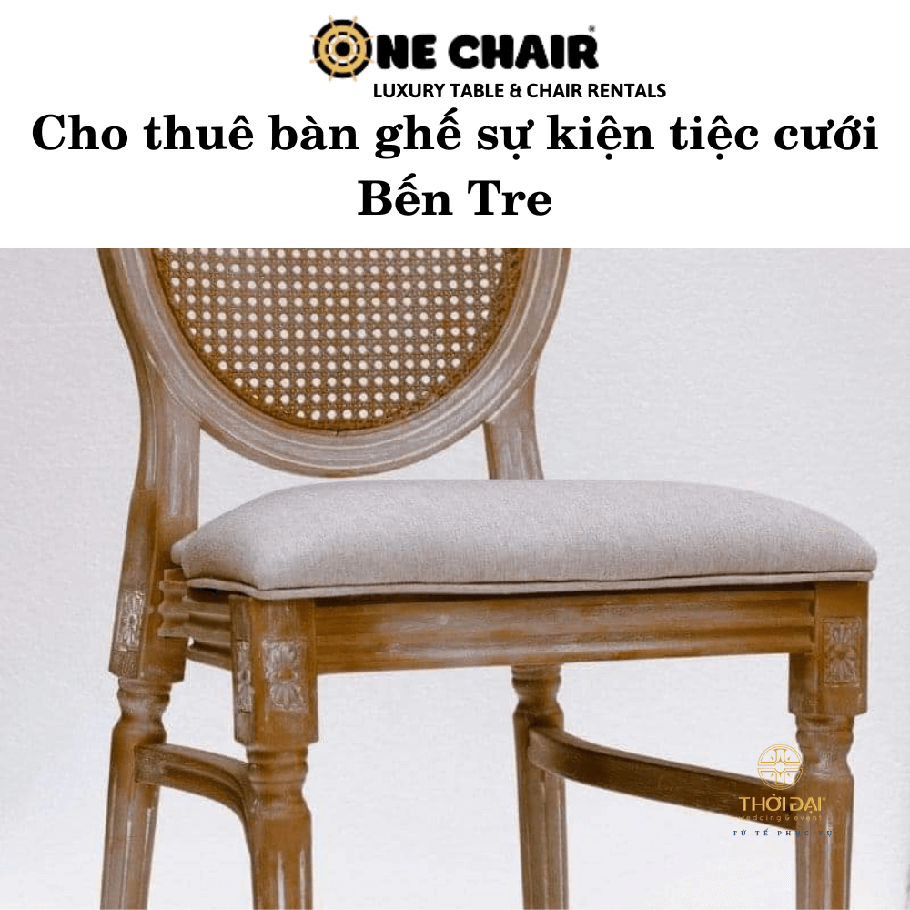 Cho thuê bàn ghế sự kiện tiệc cưới Bến Tre