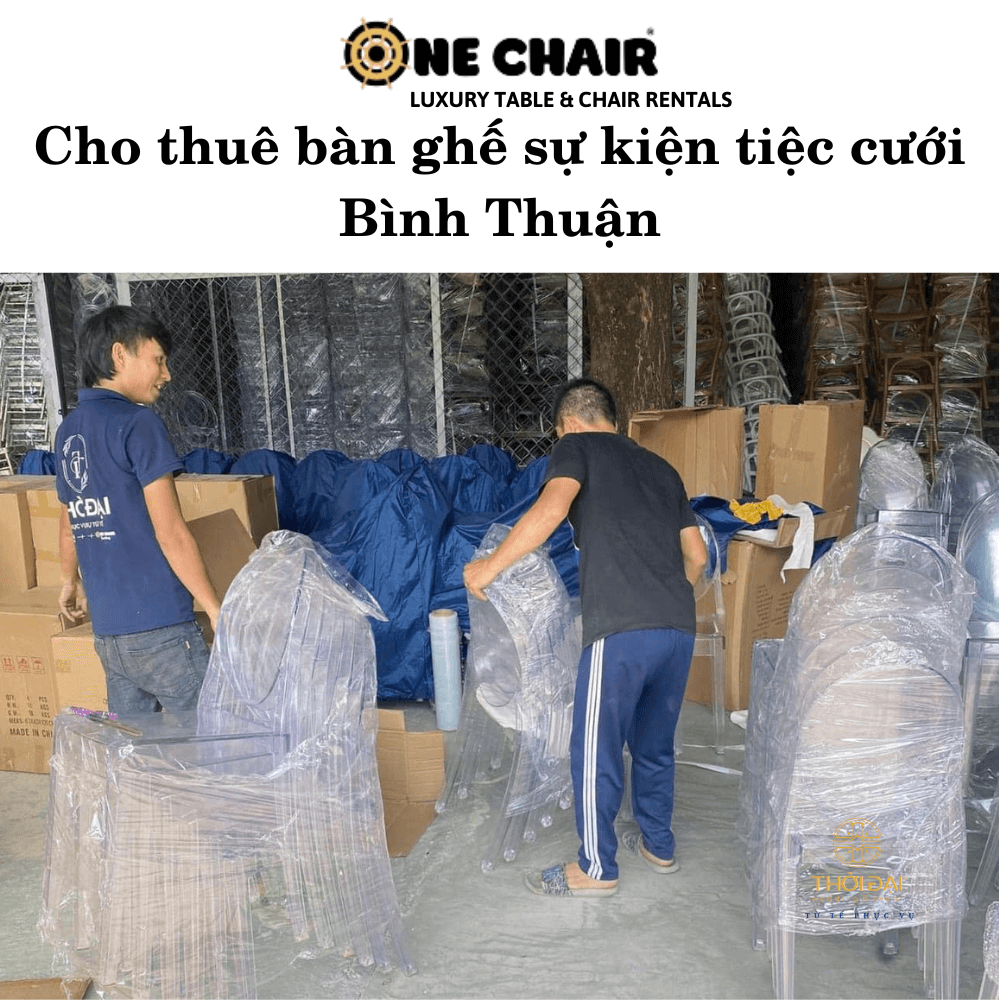 Cho thuê bàn ghế sự kiện tiệc cưới Bình Thuận