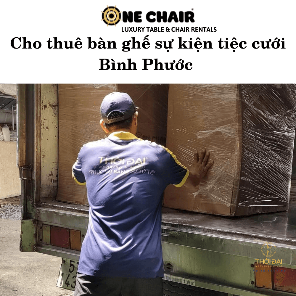 Cho thuê bàn ghế ​​sự kiện tiệc cưới Bình Phước