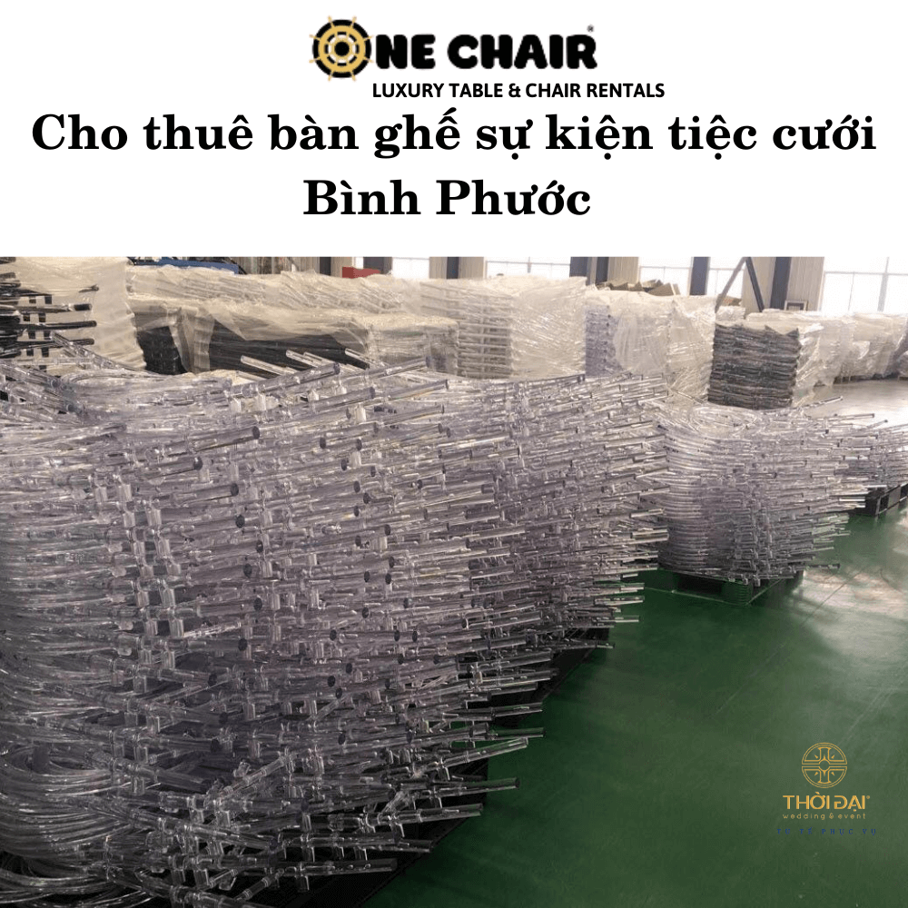 Cho thuê bàn ghế ​​sự kiện tiệc cưới Bình Phước