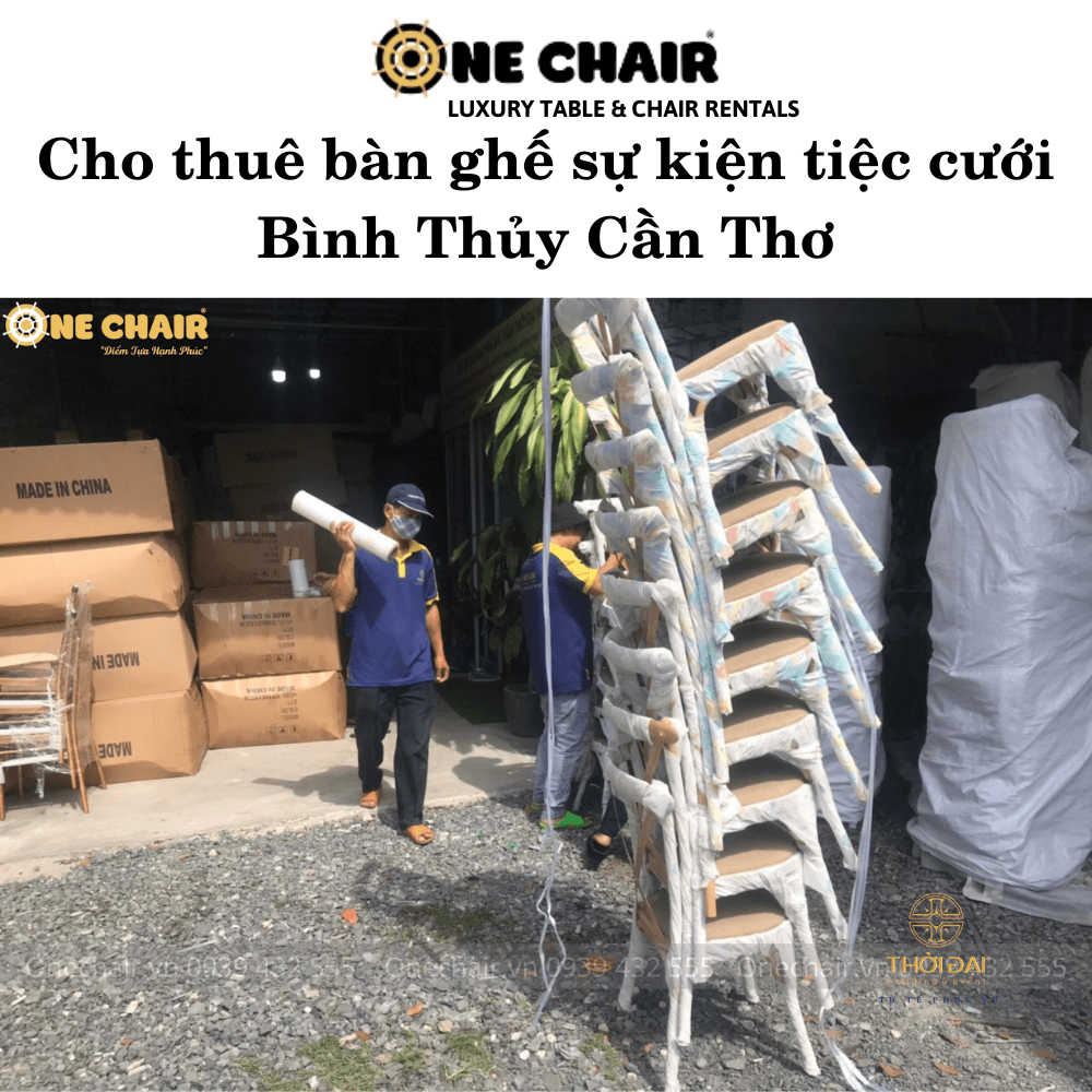 Cho thuê bàn ghế sự kiện tiệc cưới Bình Thủy Cần Thơ