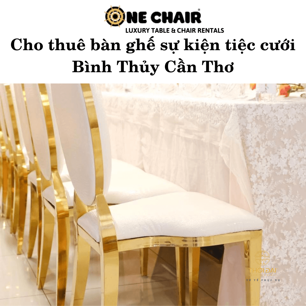 Cho thuê bàn ghế sự kiện tiệc cưới Bình Thủy Cần Thơ