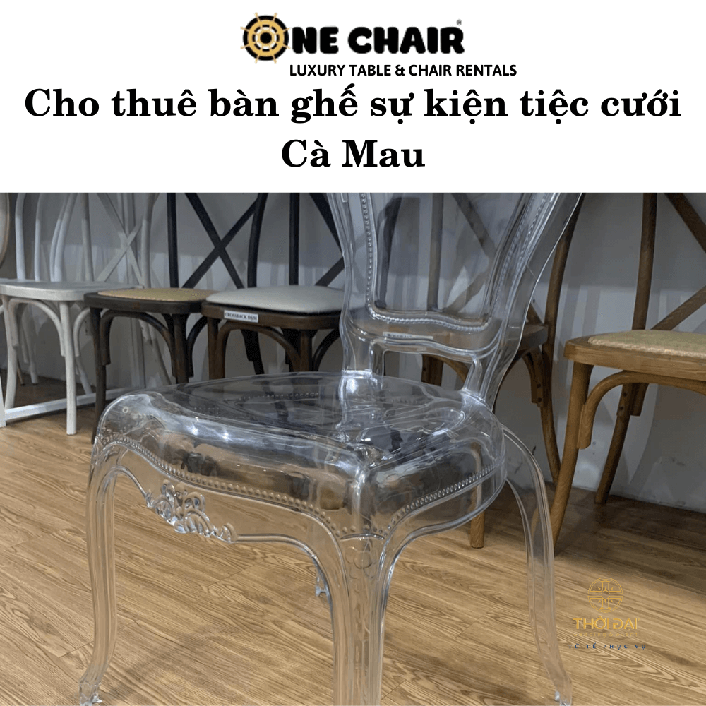 Cho thuê bàn ghế sự kiện tiệc cưới Cà Mau
