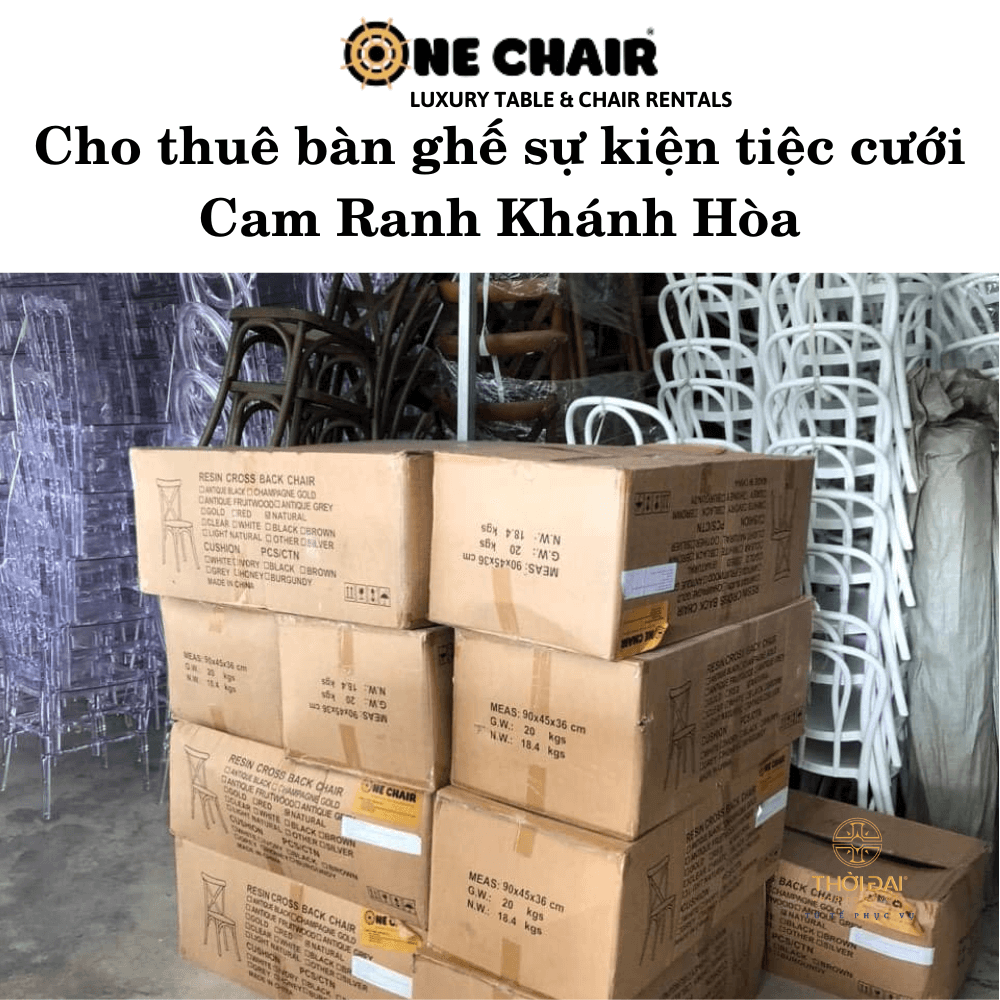 Cho thuê bàn ghế sự kiện tiệc cưới Cam Ranh Khánh Hòa