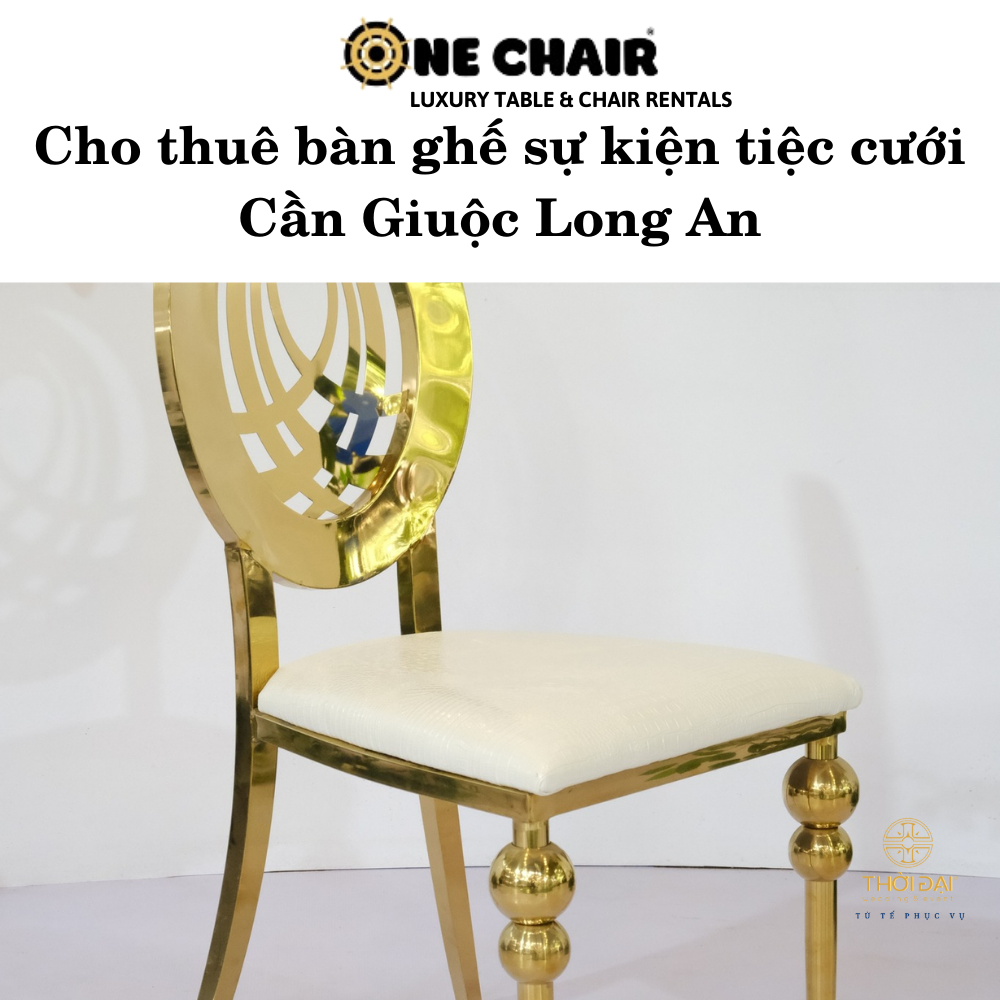 Cho thuê bàn ghế sự kiện tiệc cưới Cần Giuộc Long An