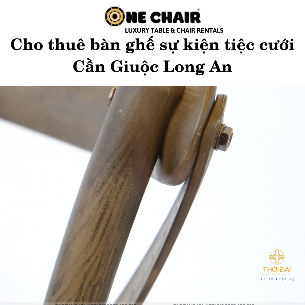 Cho thuê bàn ghế sự kiện tiệc cưới Cần Giuộc Long An