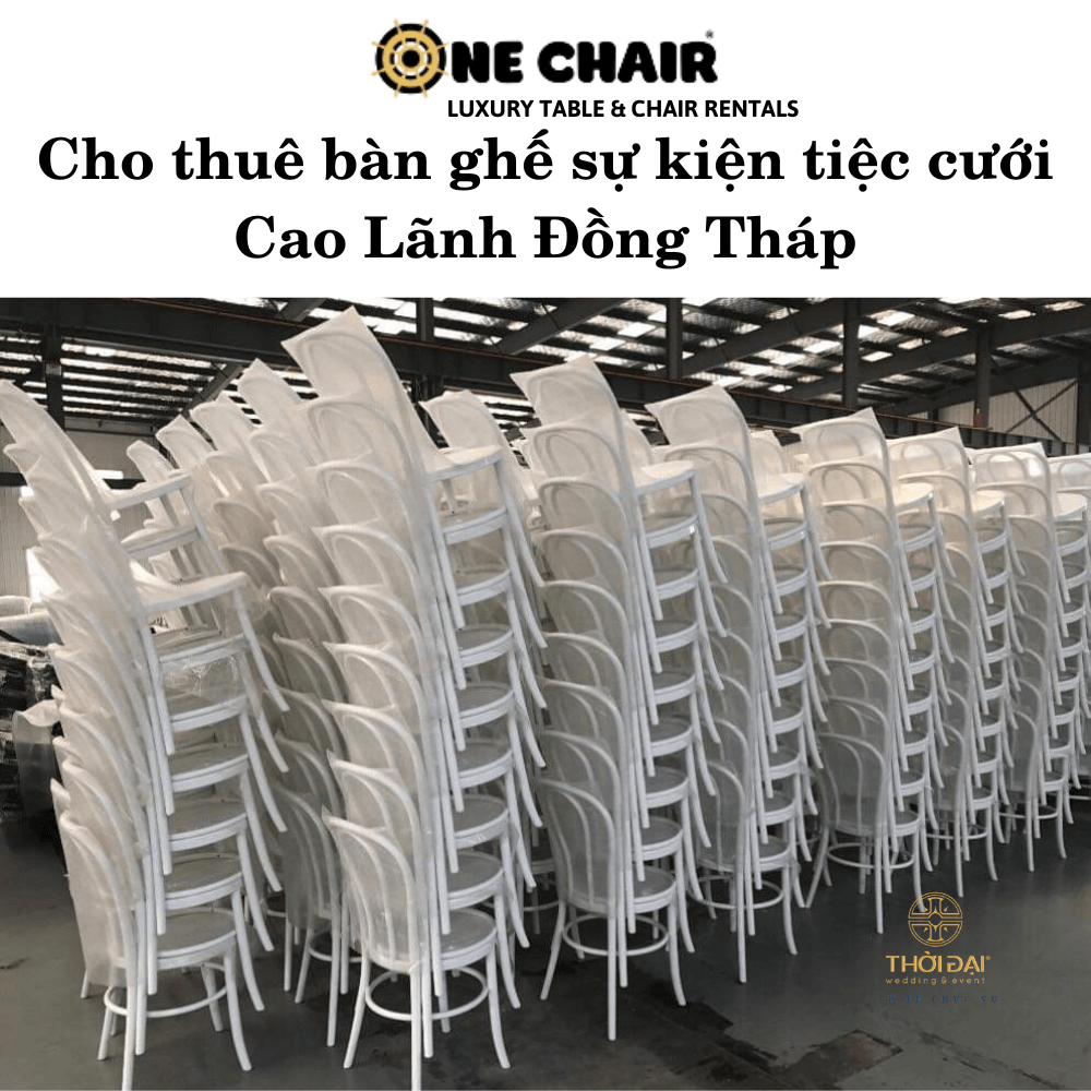 Cho thuê bàn ghế sự kiện tiệc cưới Cao Lãnh Đồng Tháp