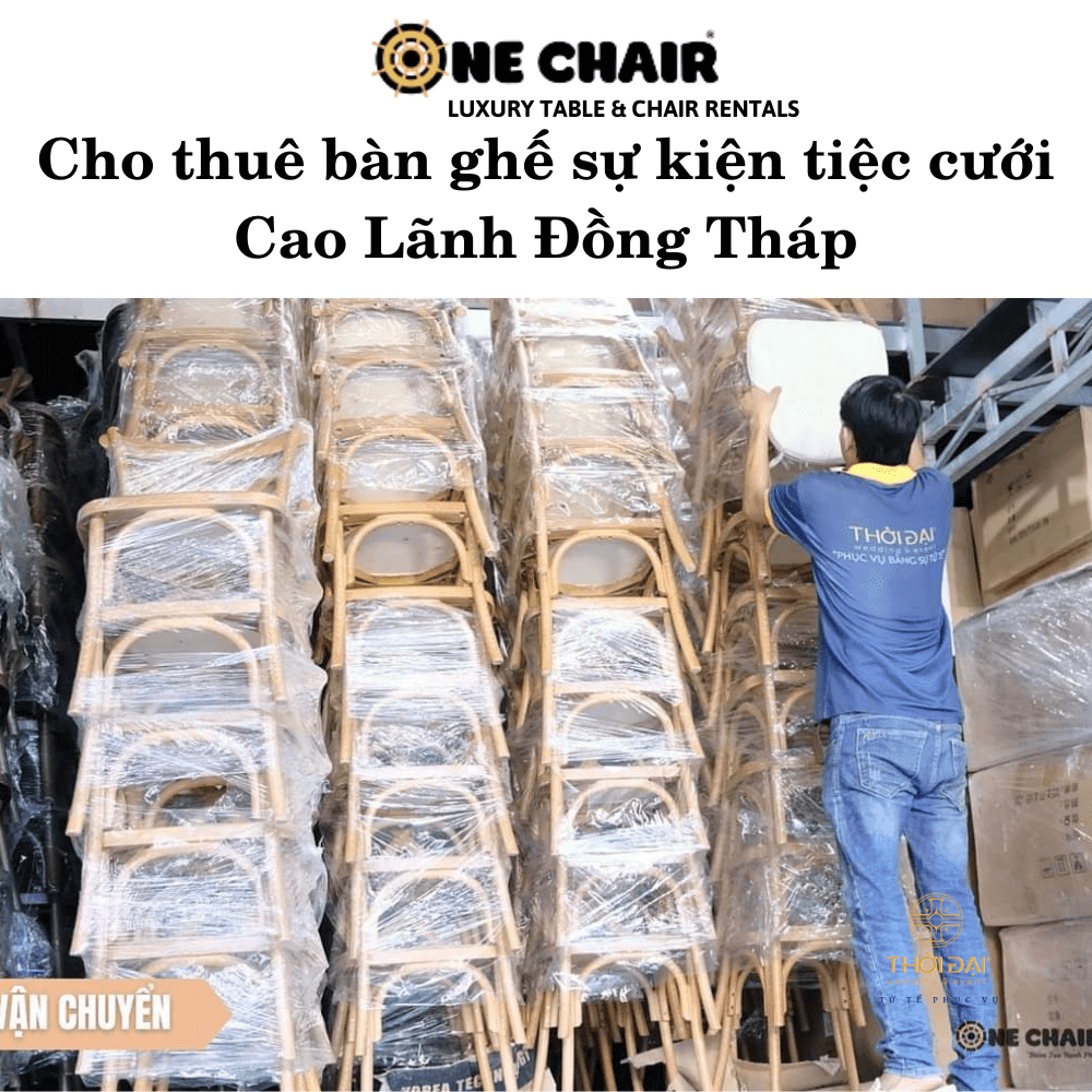 Cho thuê bàn ghế sự kiện tiệc cưới Cao Lãnh Đồng Tháp