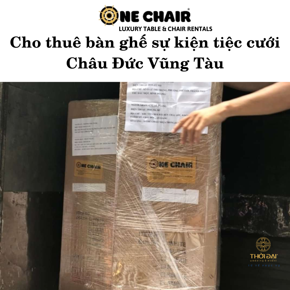 Cho thuê bàn ghế sự kiện tiệc cưới Châu Đức Vũng Tàu