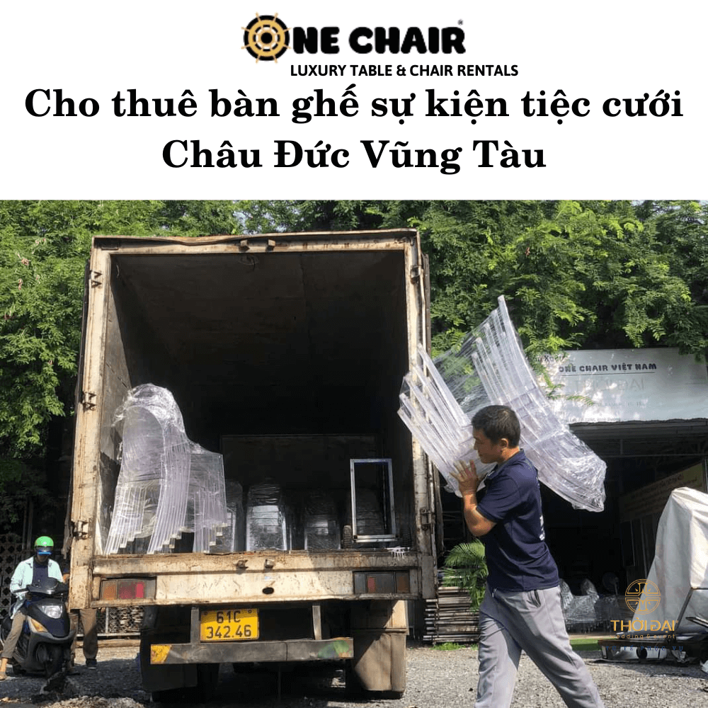 Cho thuê bàn ghế sự kiện tiệc cưới Châu Đức Vũng Tàu