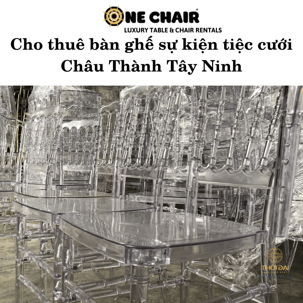 Cho thuê bàn ghế sự kiện tiệc cưới Châu Thành Tây Ninh