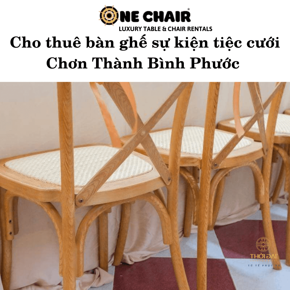 Cho thuê bàn ghế sự kiện tiệc cưới Chơn Thành Bình Phước