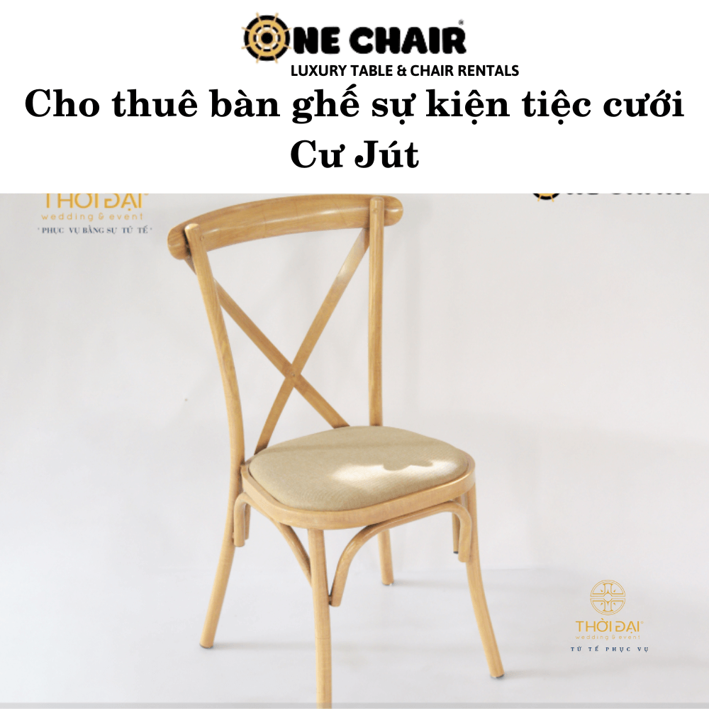 Cho thuê bàn ghế sự kiện tiệc cưới Cư Jút