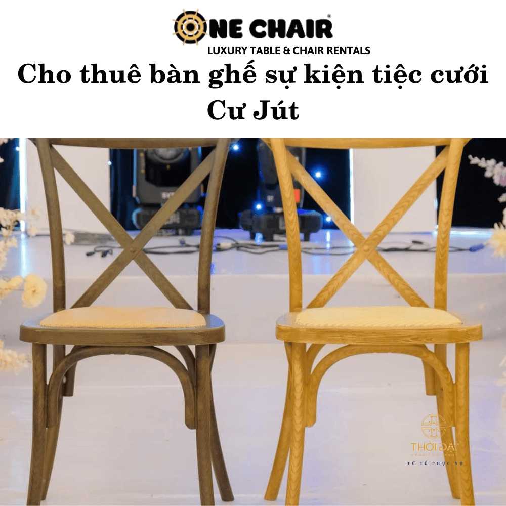 Cho thuê bàn ghế sự kiện tiệc cưới Cư Jút
