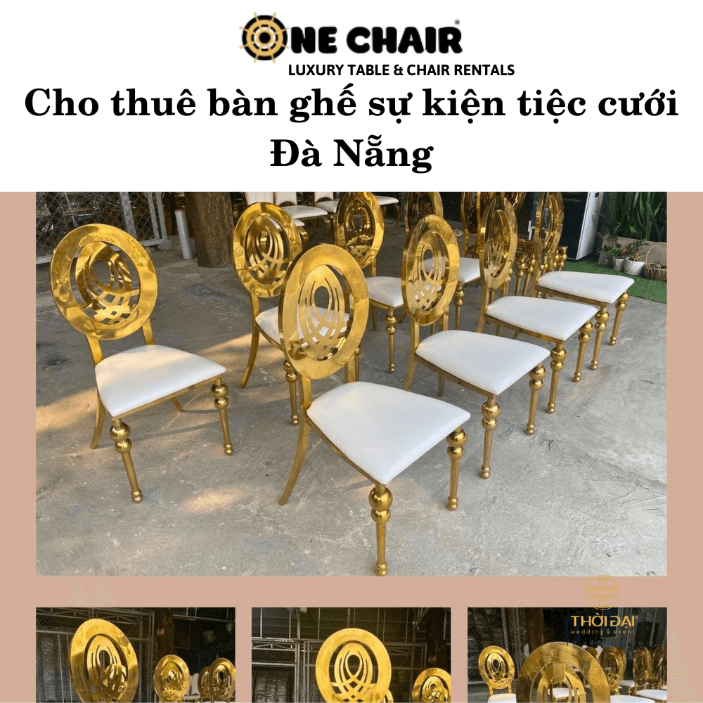 Cho thuê bàn ghế sự kiện tiệc cưới Đà Nẵng