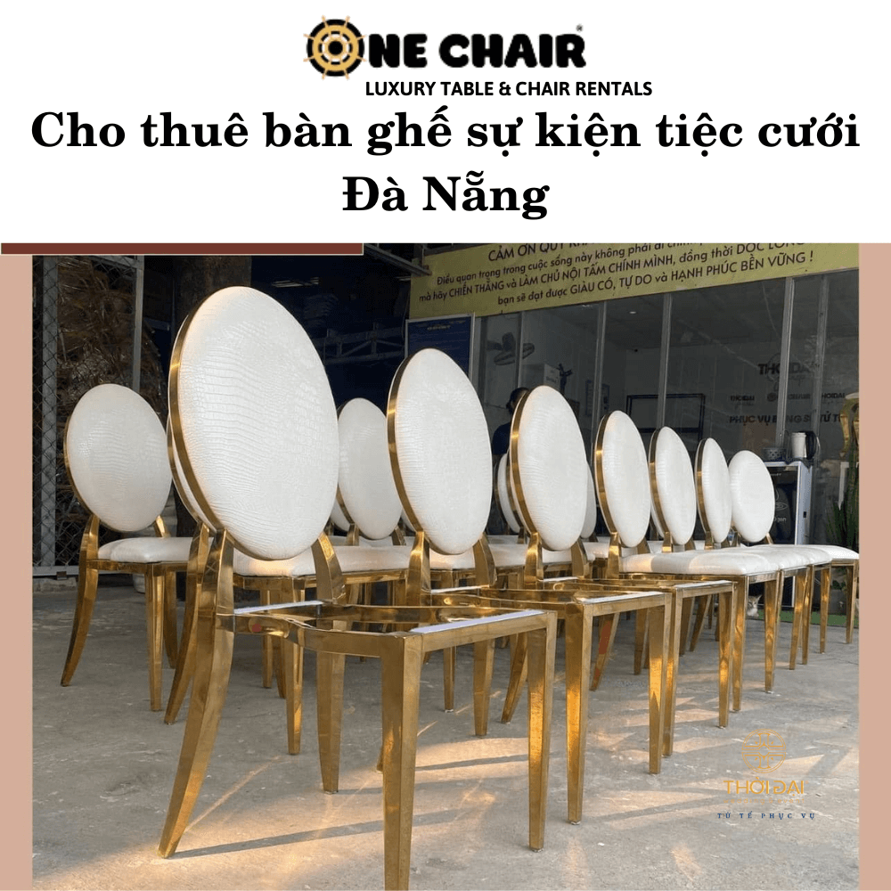 Cho thuê bàn ghế sự kiện tiệc cưới Đà Nẵng