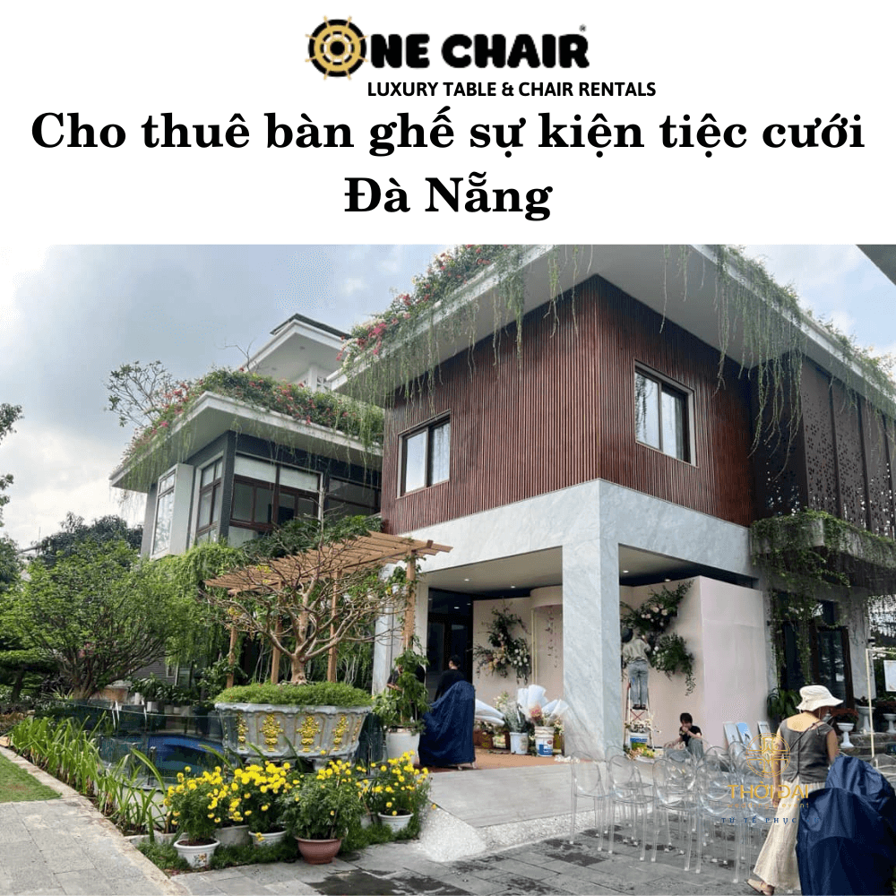 Cho thuê bàn ghế sự kiện tiệc cưới Đà Nẵng