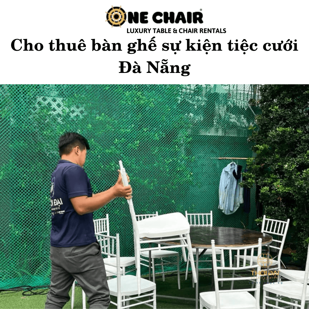 Cho thuê bàn ghế sự kiện tiệc cưới Đà Nẵng
