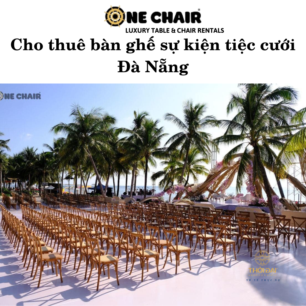Cho thuê bàn ghế sự kiện tiệc cưới Đà Nẵng