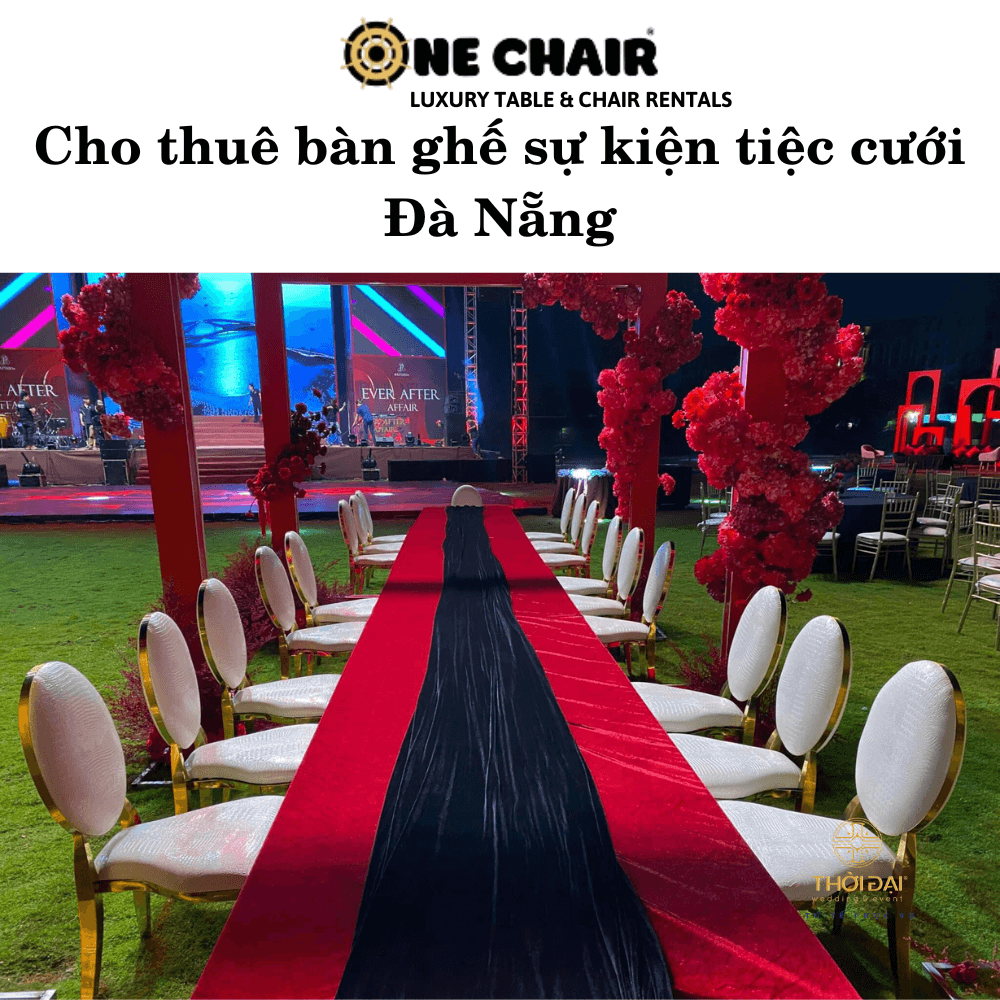 Cho thuê bàn ghế sự kiện tiệc cưới Đà Nẵng