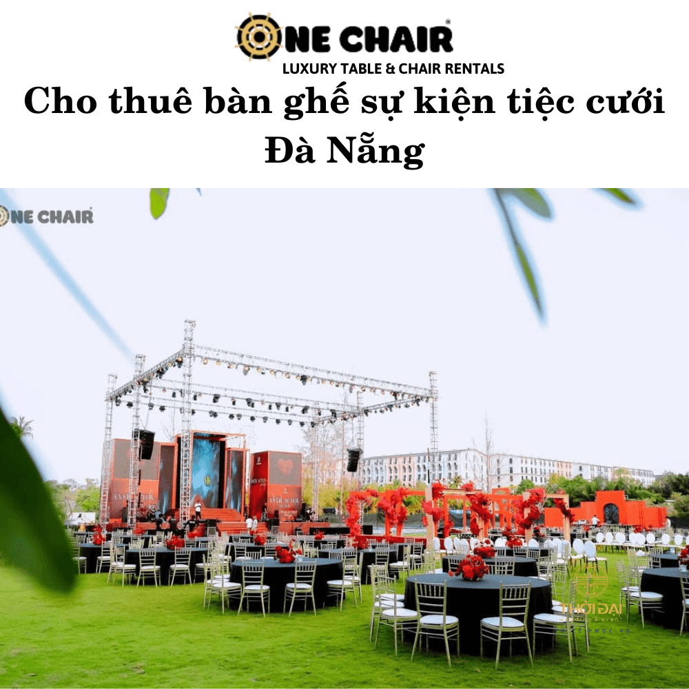 Cho thuê bàn ghế sự kiện tiệc cưới Đà Nẵng