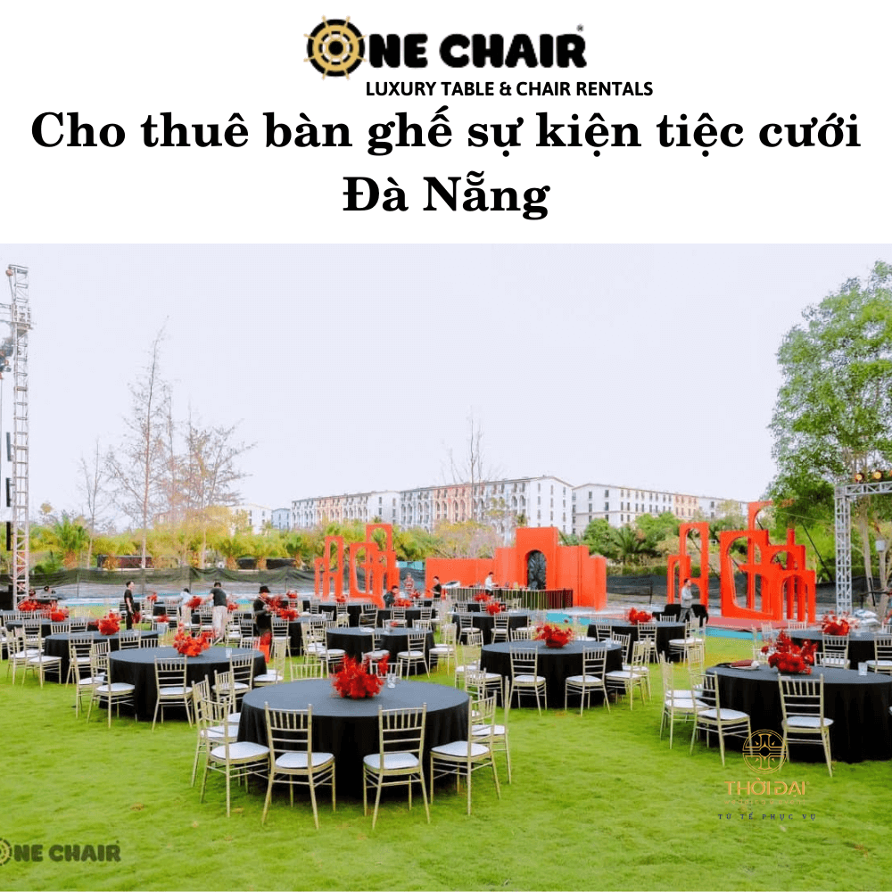 Cho thuê bàn ghế sự kiện tiệc cưới Đà Nẵng