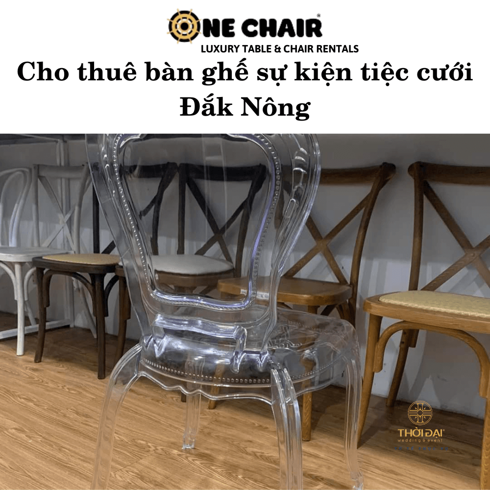 Cho thuê bàn ghế sự kiện tiệc cưới Đắk Nông