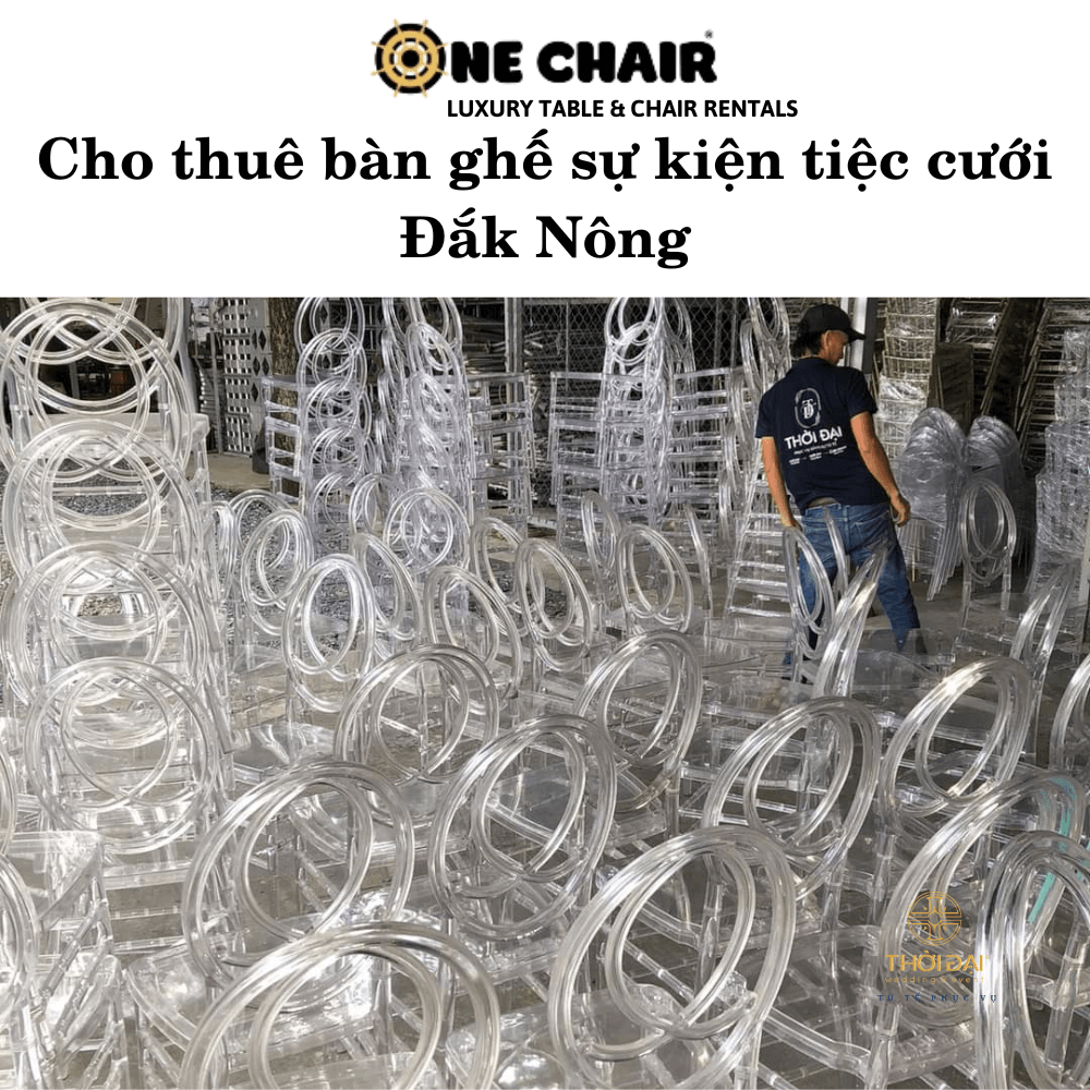 Cho thuê bàn ghế sự kiện tiệc cưới Đắk Nông