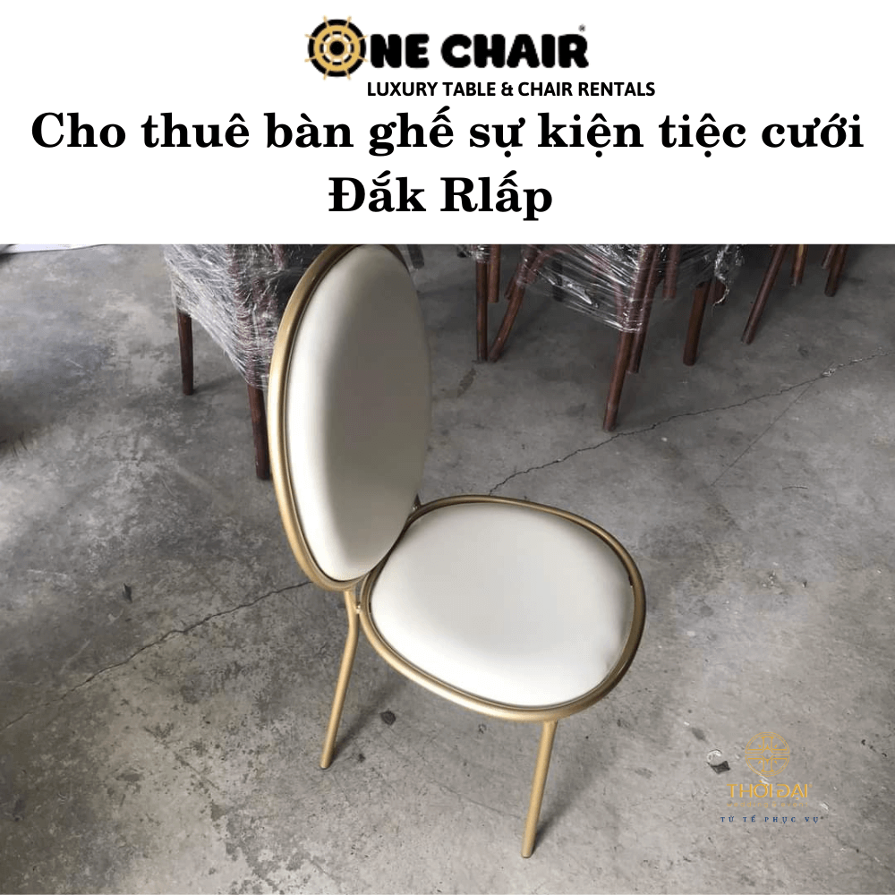 Cho thuê bàn ghế sự kiện tiệc cưới Đắk Rlấp