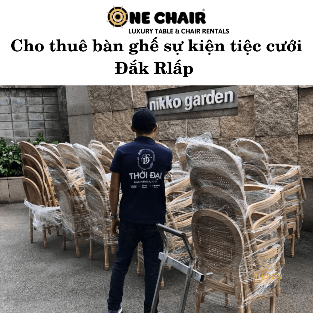 Cho thuê bàn ghế sự kiện tiệc cưới Đắk Rlấp