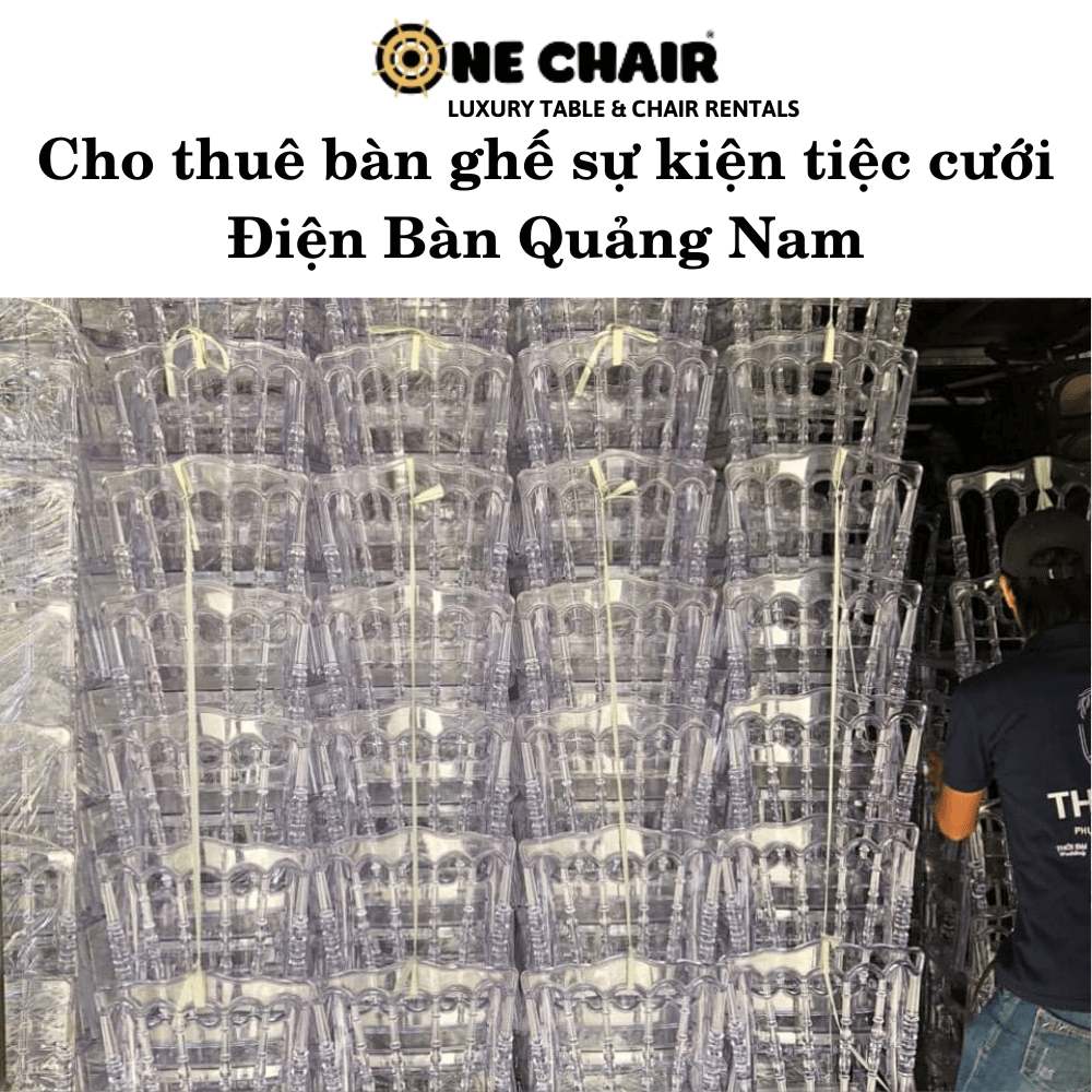 Cho thuê bàn ghế sự kiện tiệc cưới Điện Bàn Quảng Nam