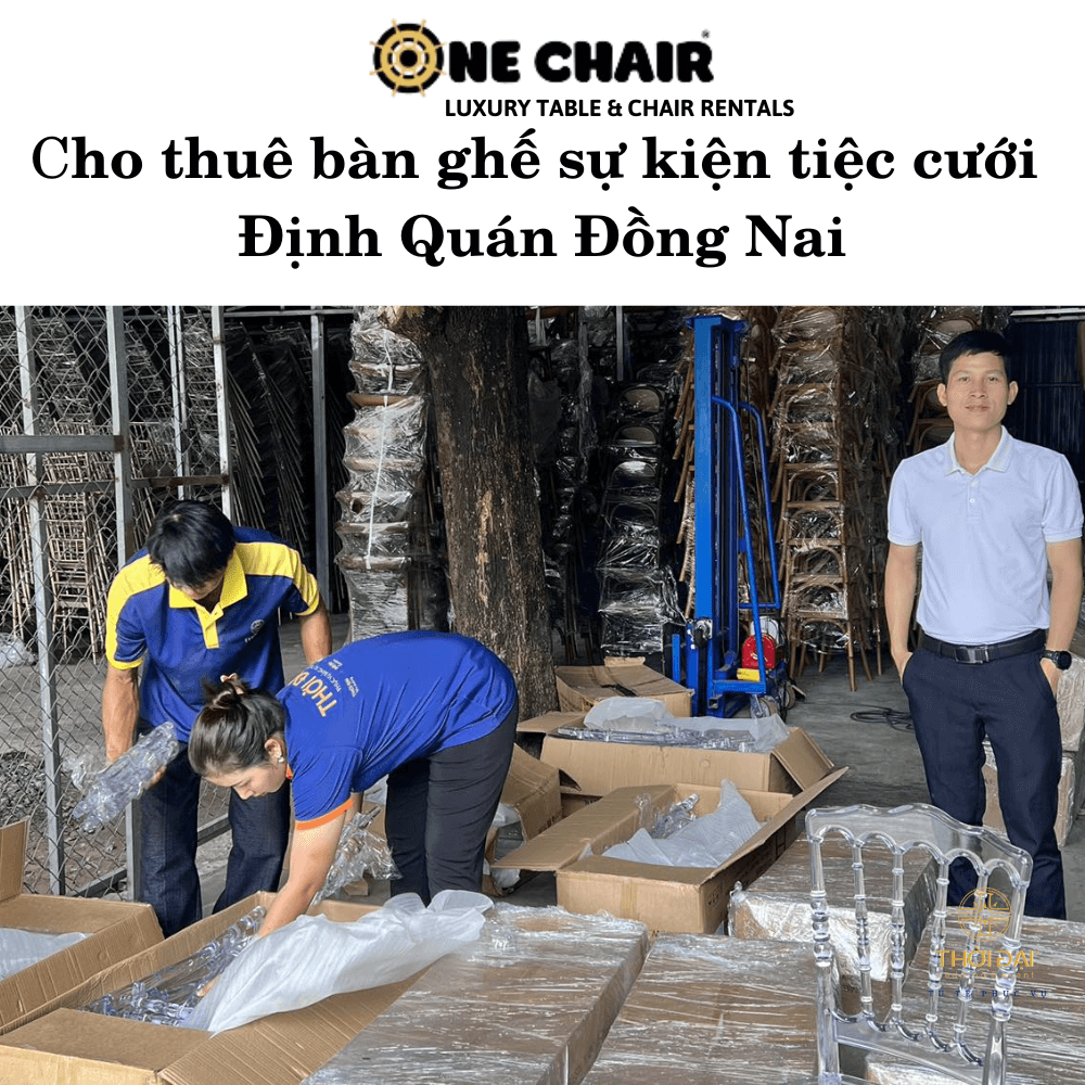 Cho thuê bàn ghế sự kiện tiệc cưới Định Quán Đồng Nai