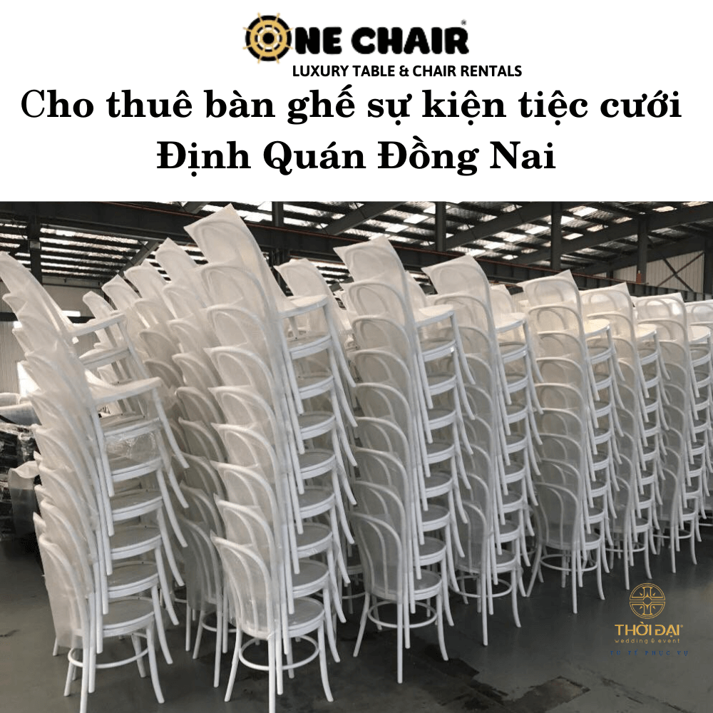 Cho thuê bàn ghế sự kiện tiệc cưới Định Quán Đồng Nai