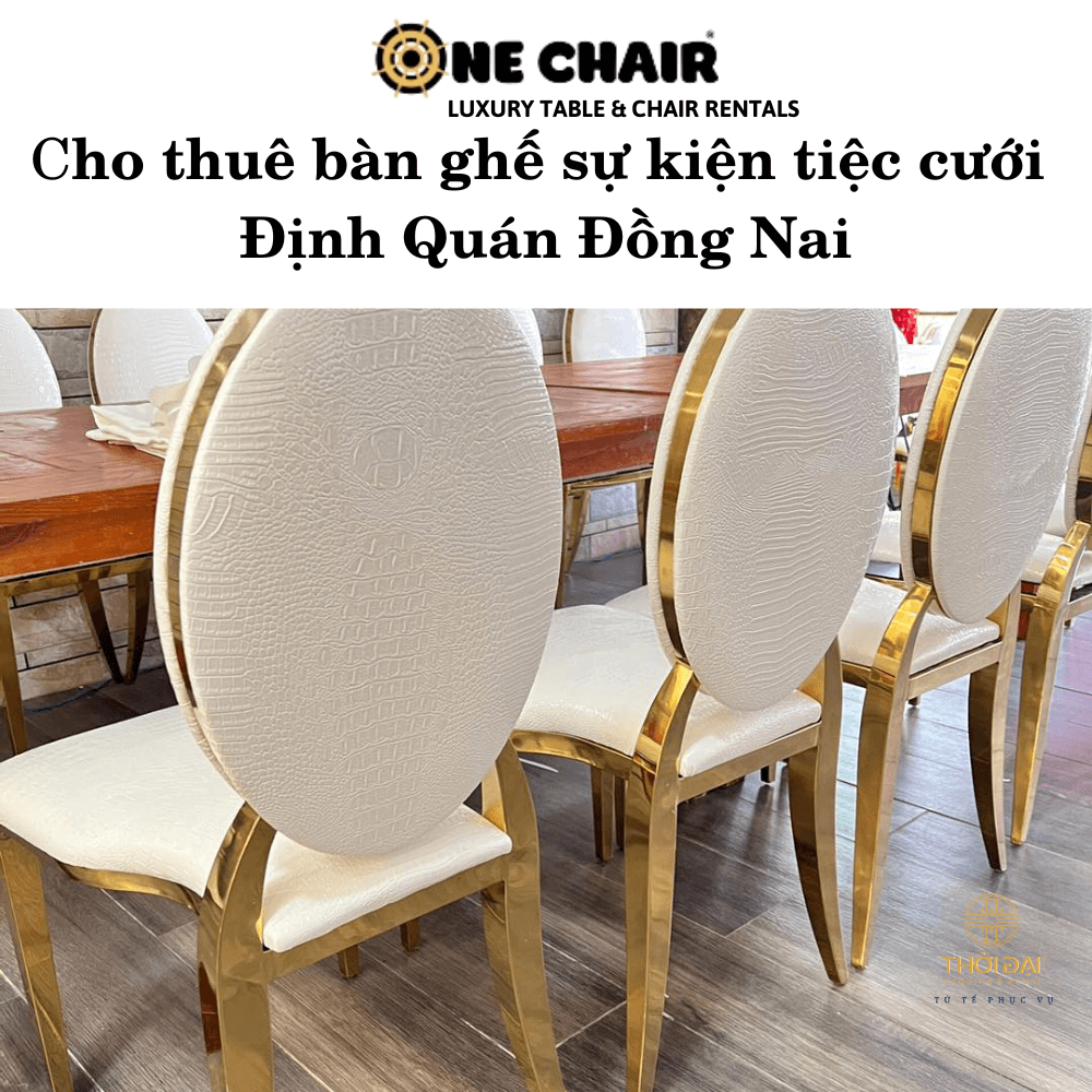 Cho thuê bàn ghế sự kiện tiệc cưới Định Quán Đồng Nai