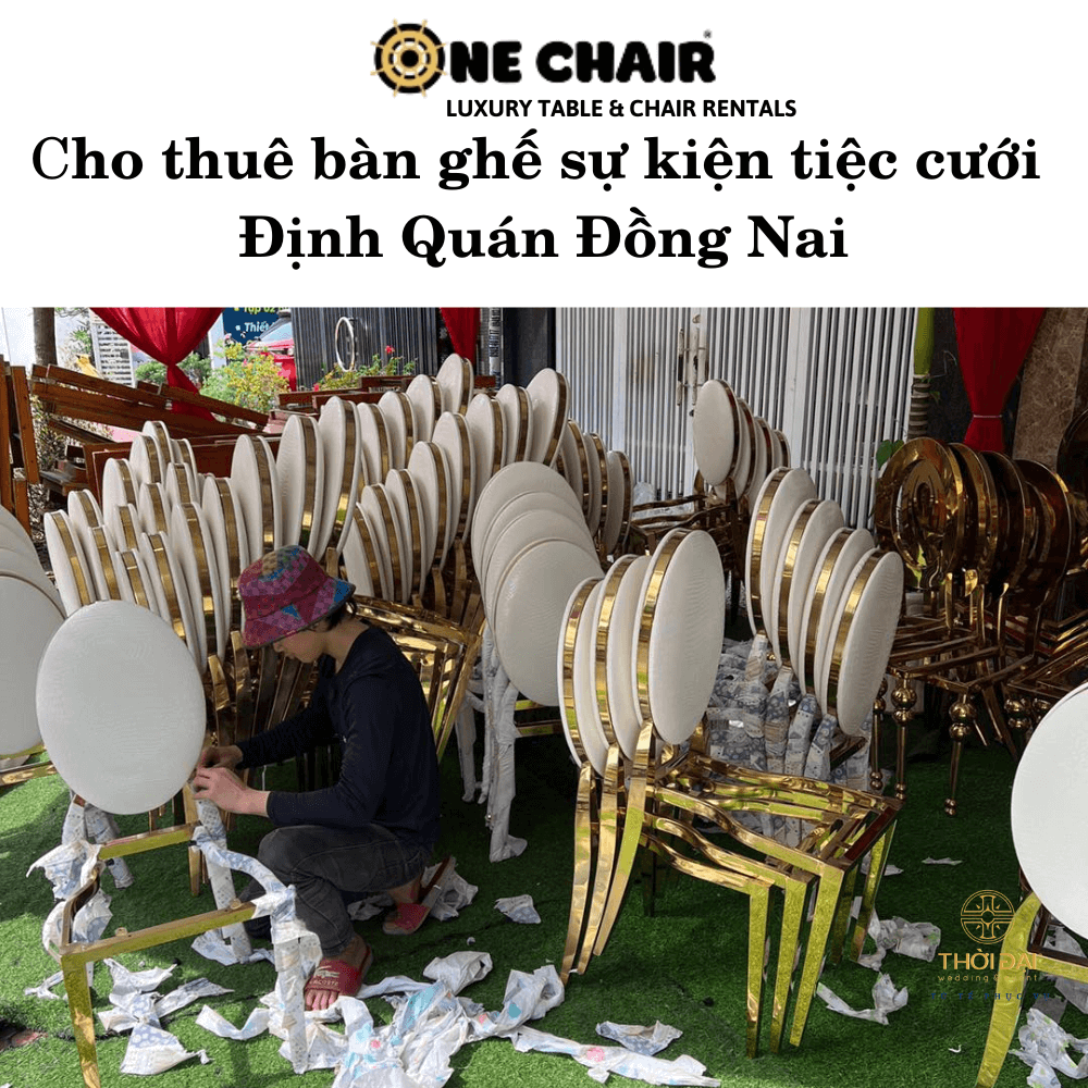 Cho thuê bàn ghế sự kiện tiệc cưới Định Quán Đồng Nai