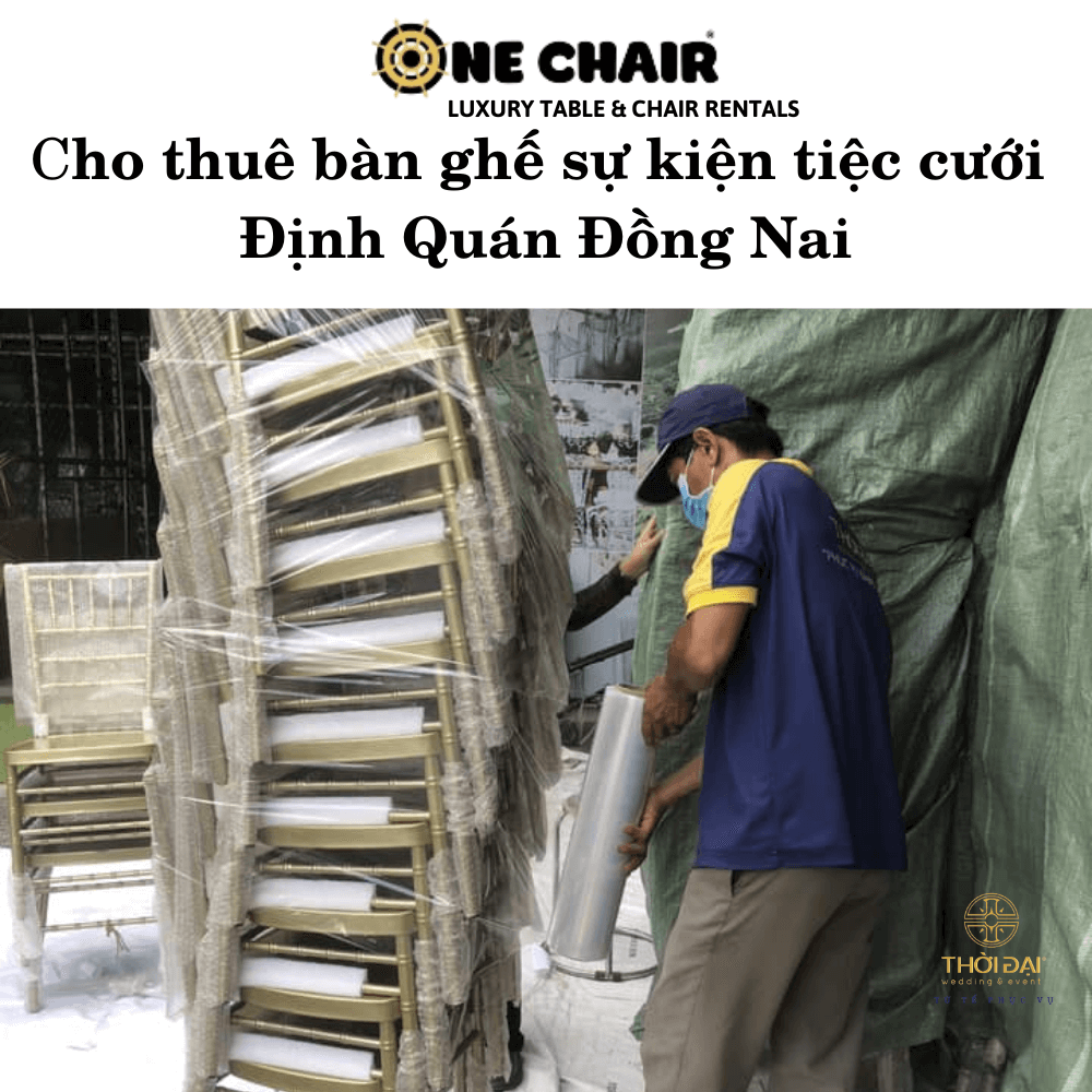 Cho thuê bàn ghế sự kiện tiệc cưới Định Quán Đồng Nai