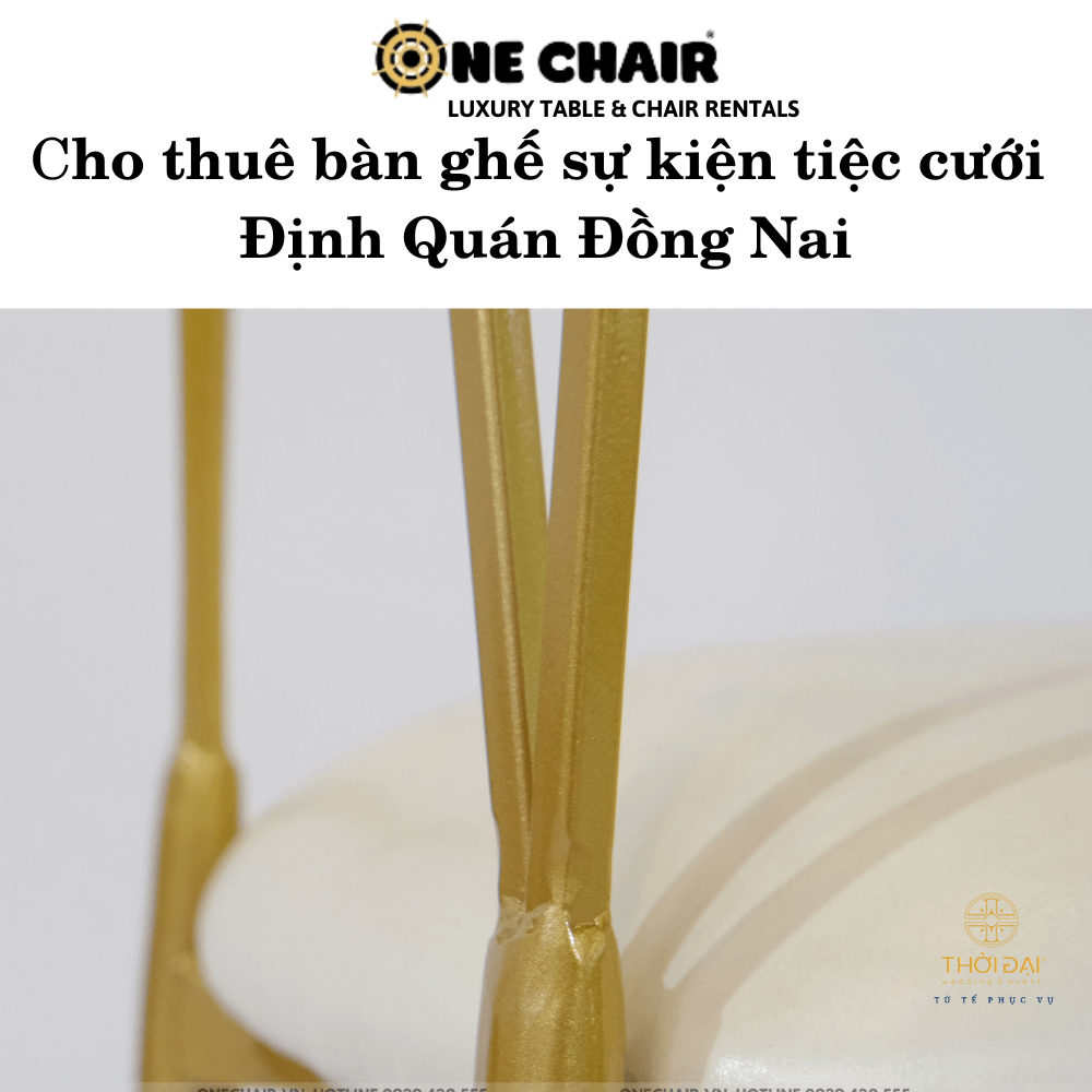 Cho thuê bàn ghế sự kiện tiệc cưới Định Quán Đồng Nai
