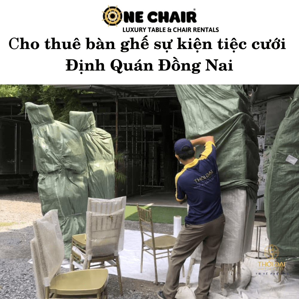 Cho thuê bàn ghế sự kiện tiệc cưới Định Quán Đồng Nai