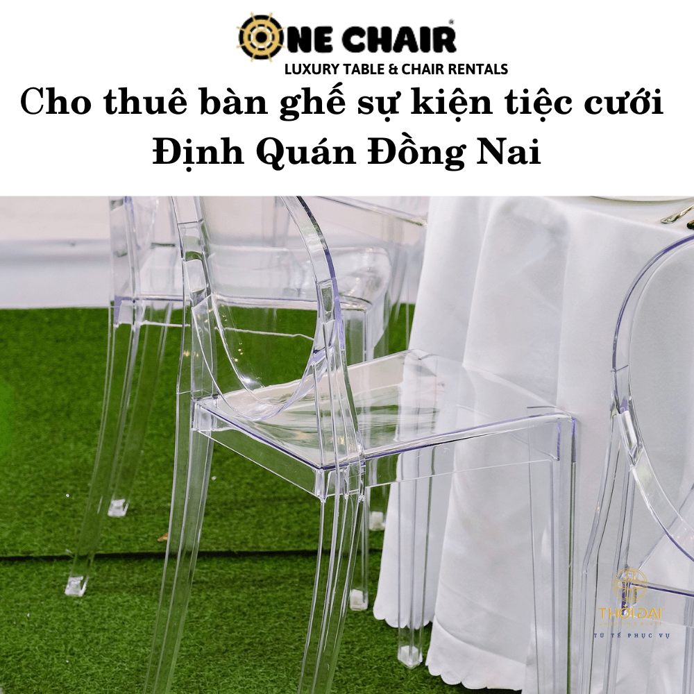 Cho thuê bàn ghế sự kiện tiệc cưới Định Quán Đồng Nai