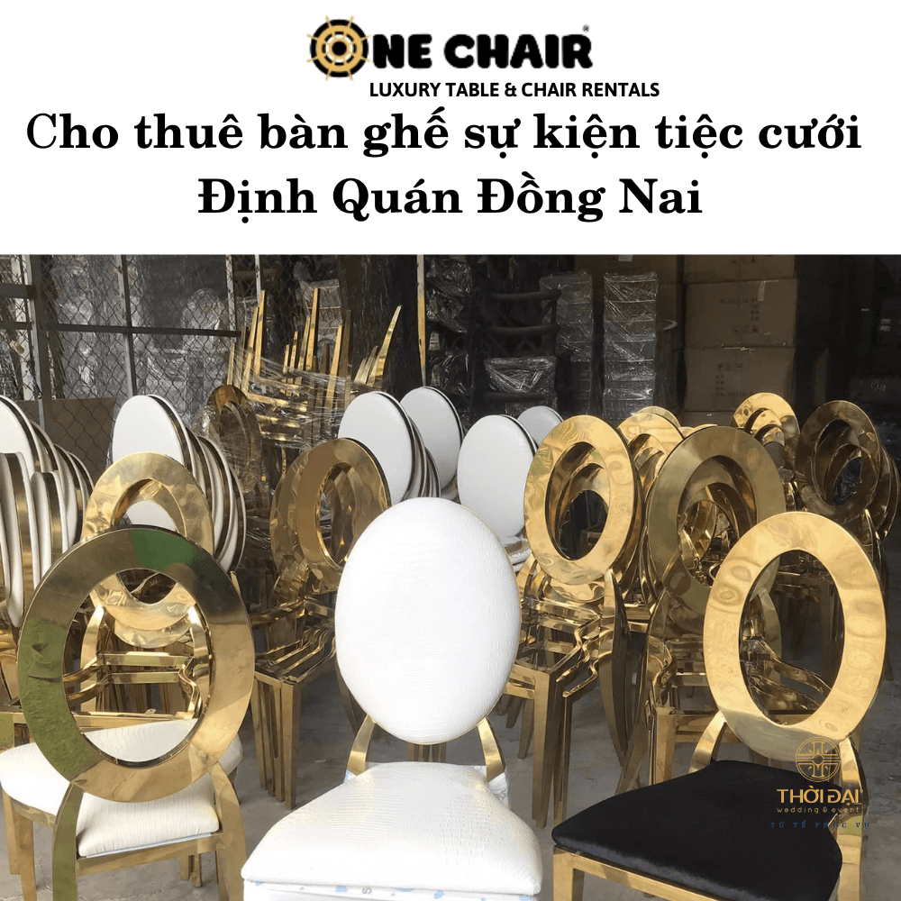 Cho thuê bàn ghế sự kiện tiệc cưới Định Quán Đồng Nai