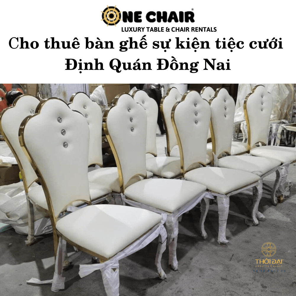 Cho thuê bàn ghế sự kiện tiệc cưới Định Quán Đồng Nai
