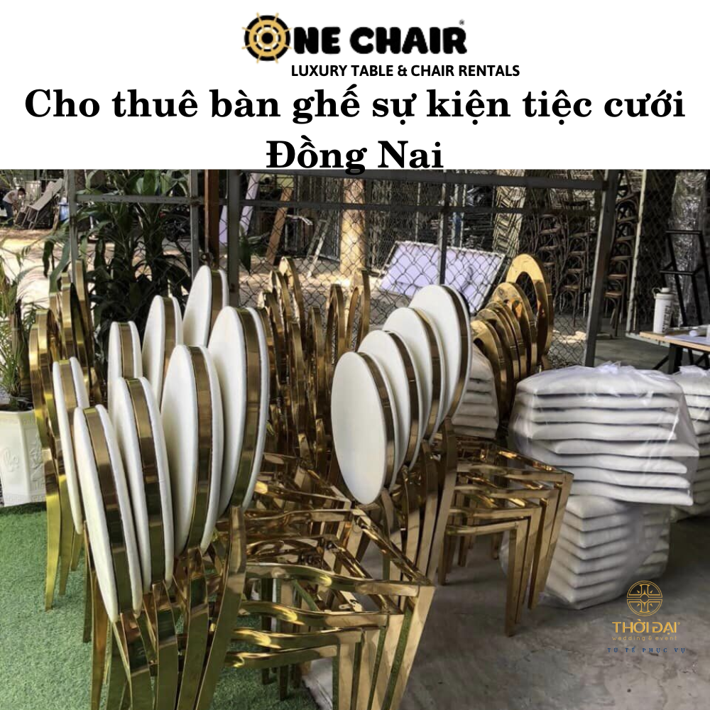 Cho thuê bàn ghế sự kiện tiệc cưới Đồng Nai