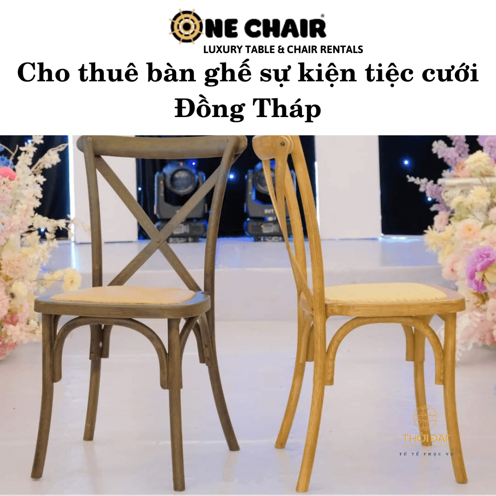 Cho thuê bàn ghế sự kiện tiệc cưới  Đồng Tháp