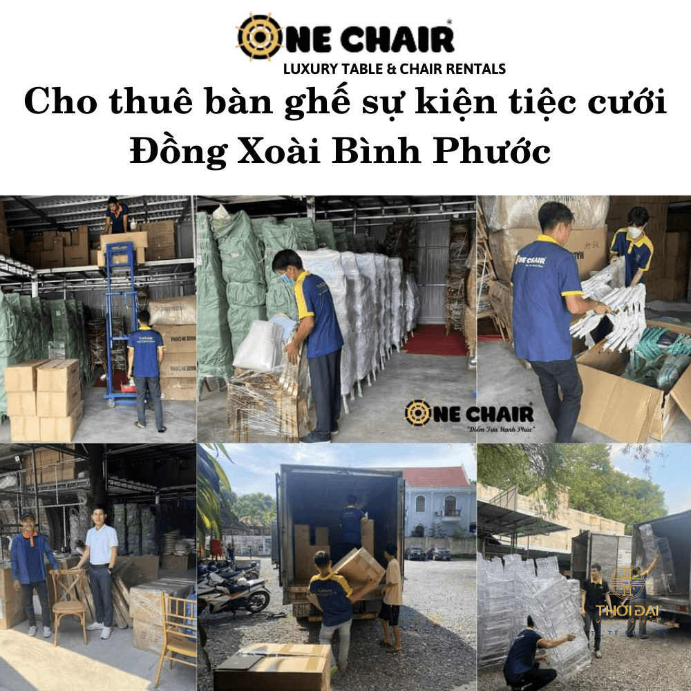 Cho thuê bàn ghế sự kiện tiệc cưới Đồng Xoài Bình Phước