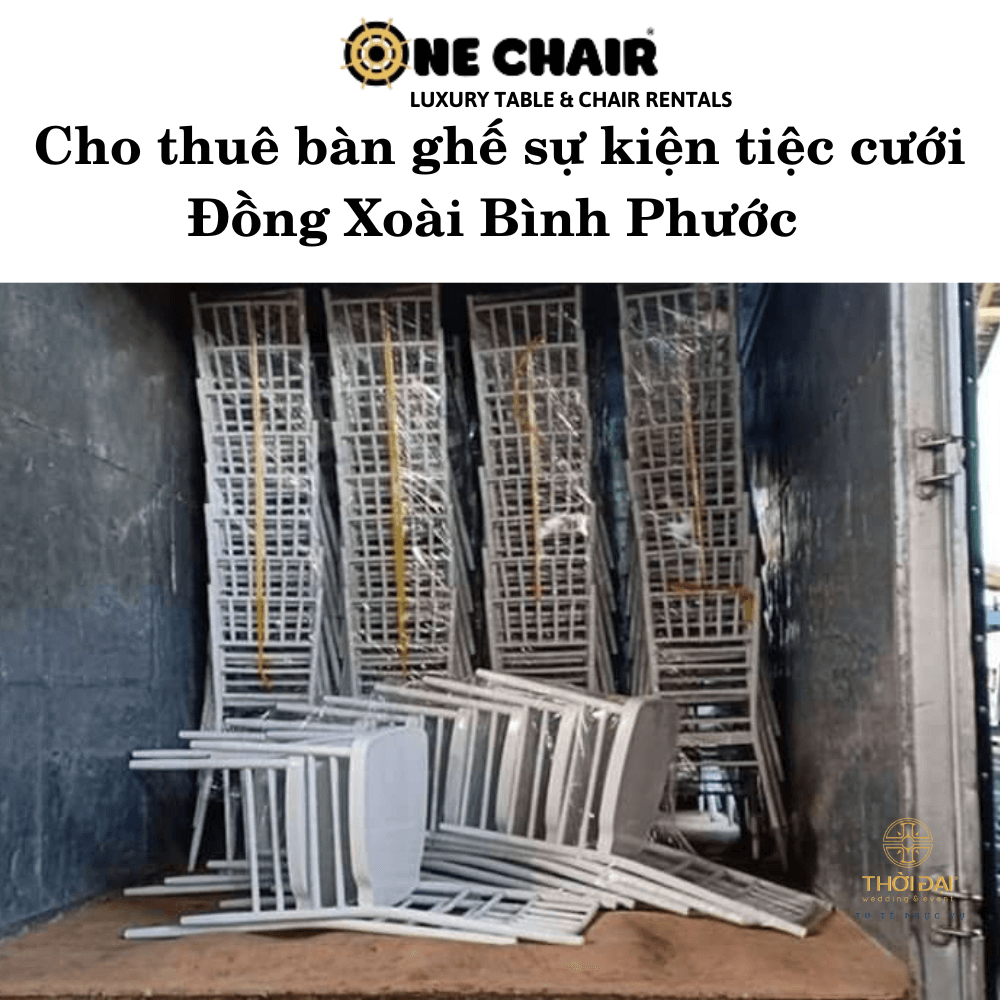 Cho thuê bàn ghế sự kiện tiệc cưới Đồng Xoài Bình Phước