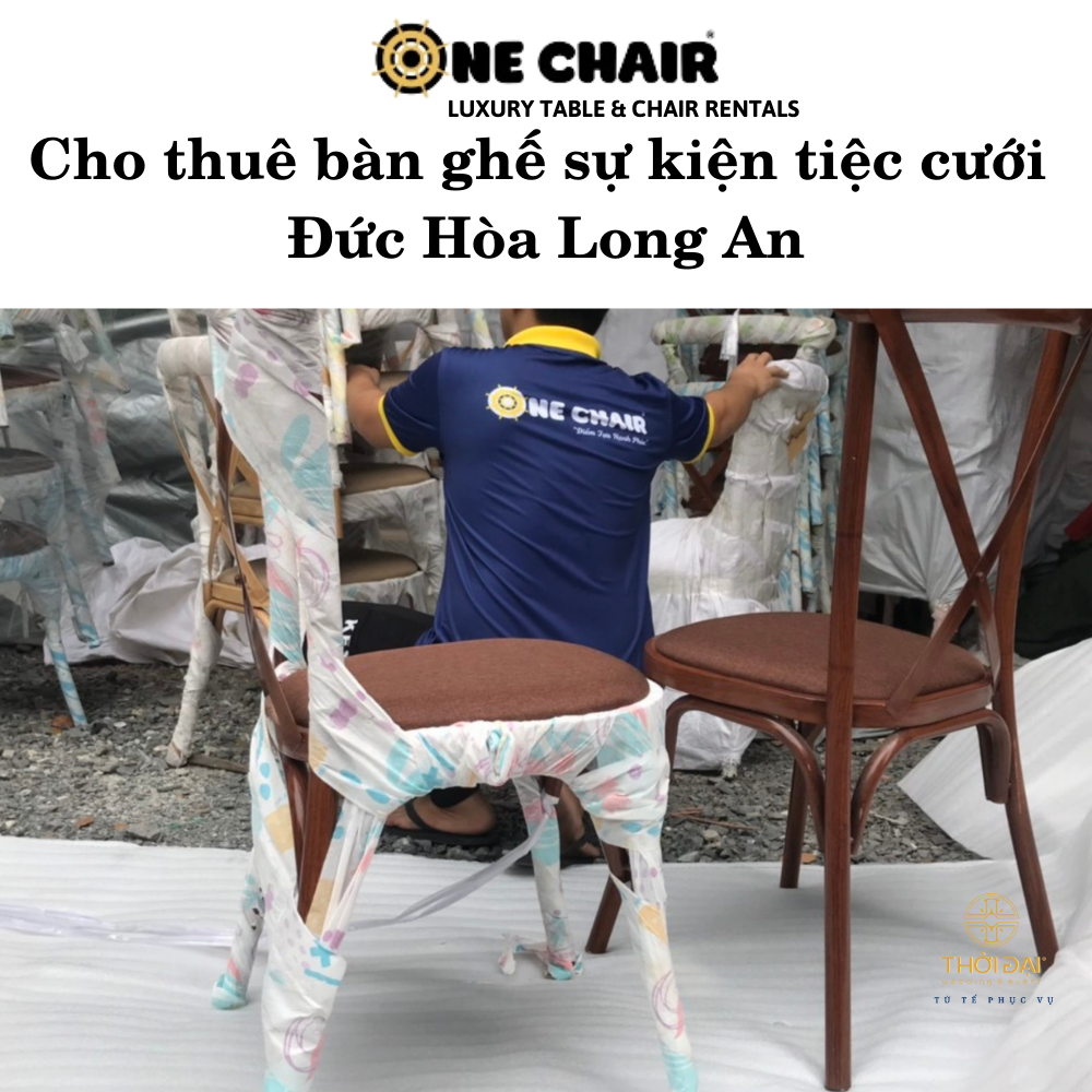 Cho thuê bàn ghế sự kiện tiệc cưới Đức Hòa Long An