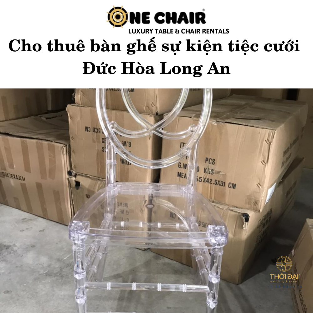 Cho thuê bàn ghế sự kiện tiệc cưới Đức Hòa Long An