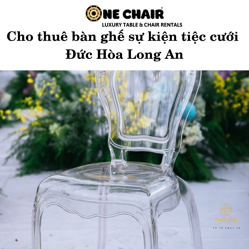 Cho thuê bàn ghế sự kiện tiệc cưới Đức Hòa Long An