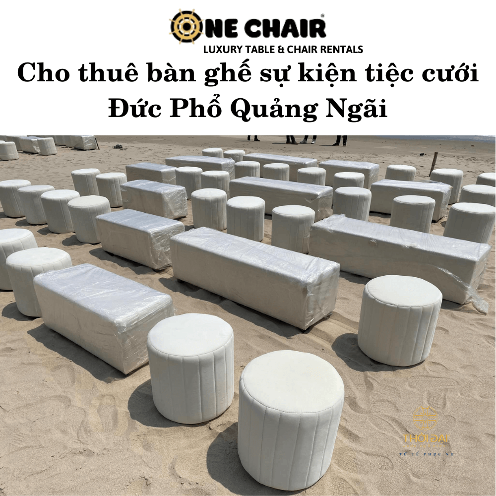 Cho thuê bàn ghế sự kiện tiệc cưới Đức Phổ Quảng Ngãi