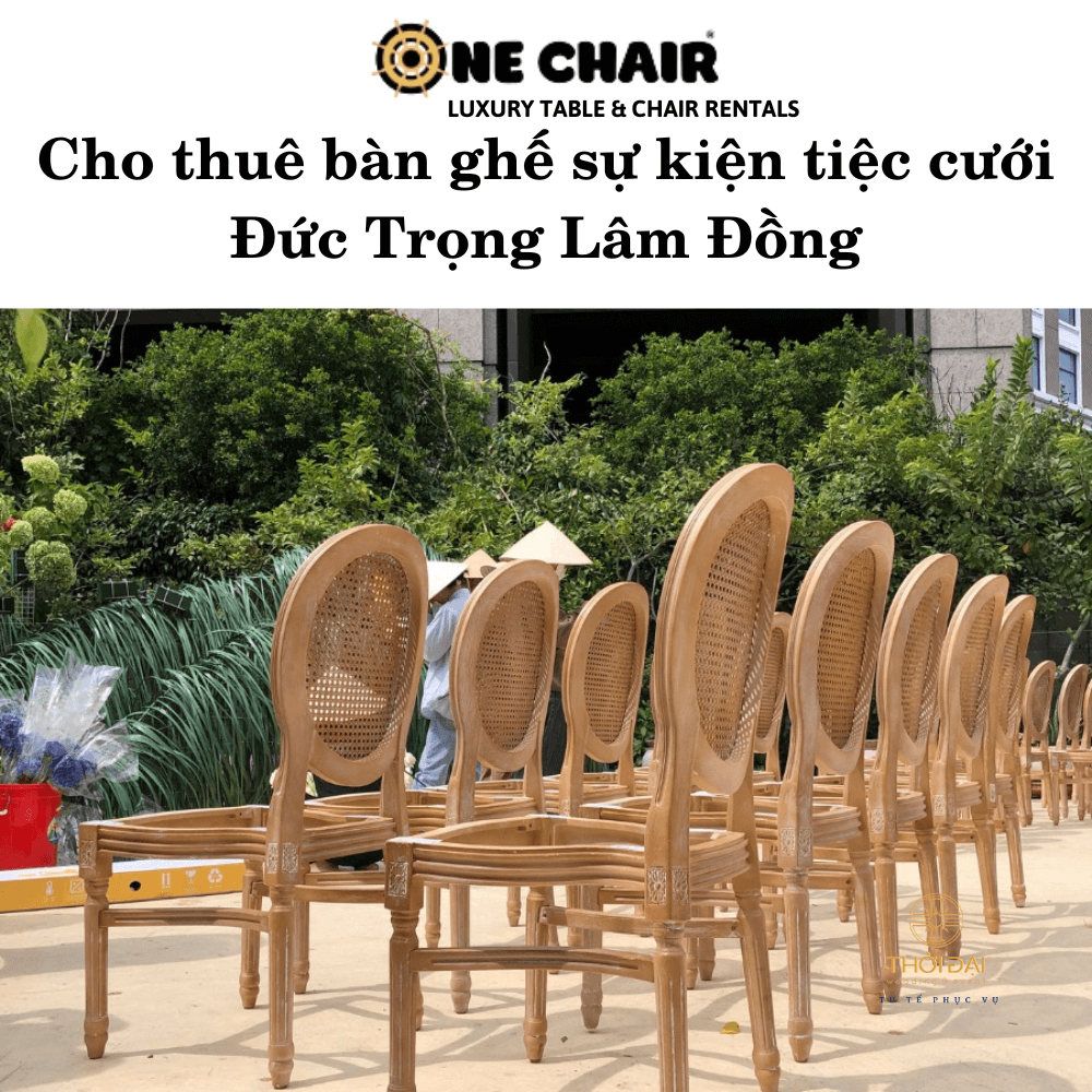 Cho thuê bàn ghế sự kiện tiệc cưới Đức Trọng Lâm Đồng